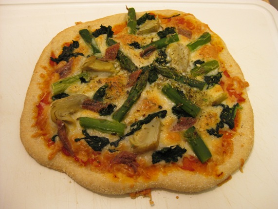 pizza de verduras y anchoas.JPG